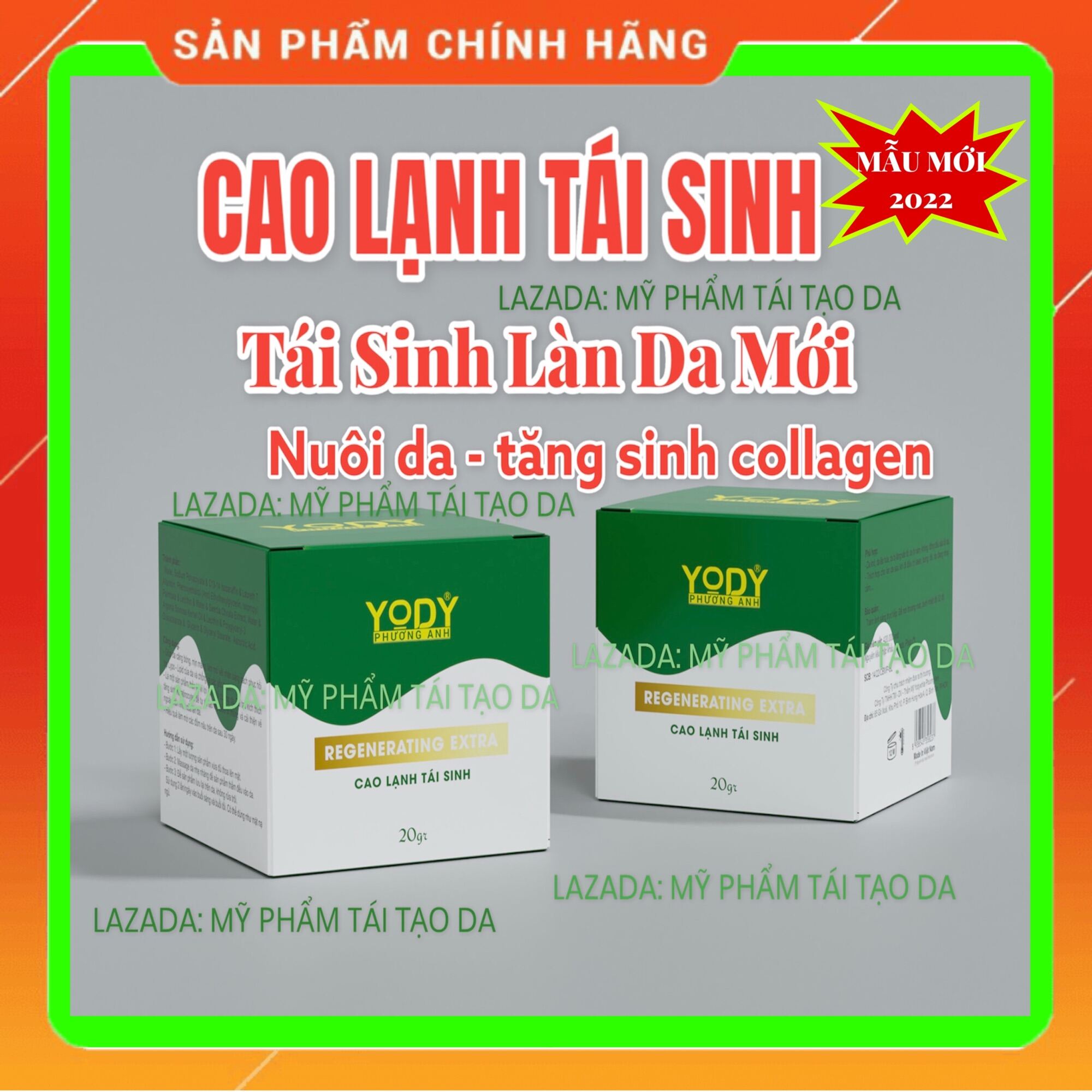 Cao Lạnh Tái Sinh Phương Anh- phục hồi tái tạo da phương anh