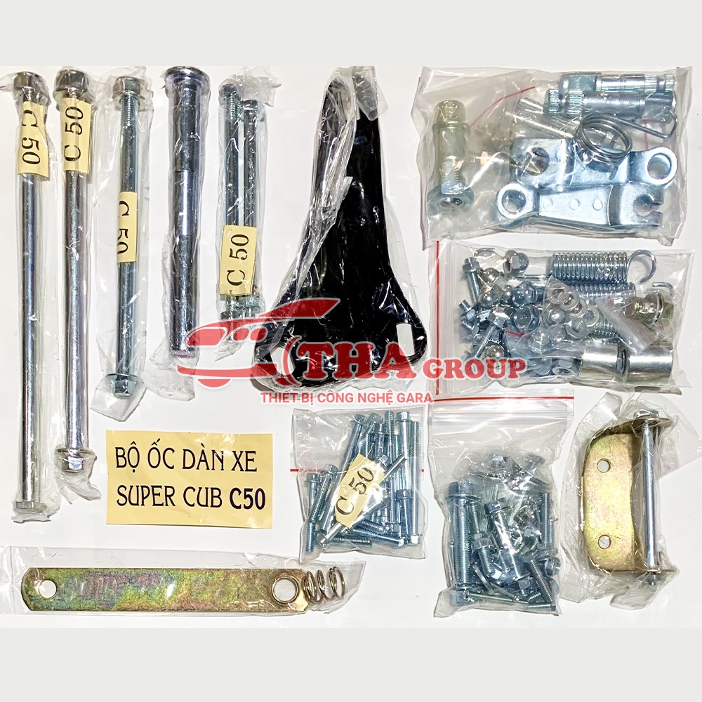 Full bộ ốc dàn xe SUPER CUP C50