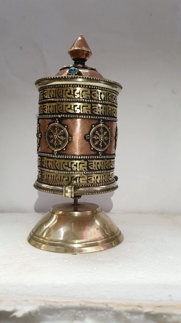 Kinh Luân Để Bàn Nepal 18x9cm