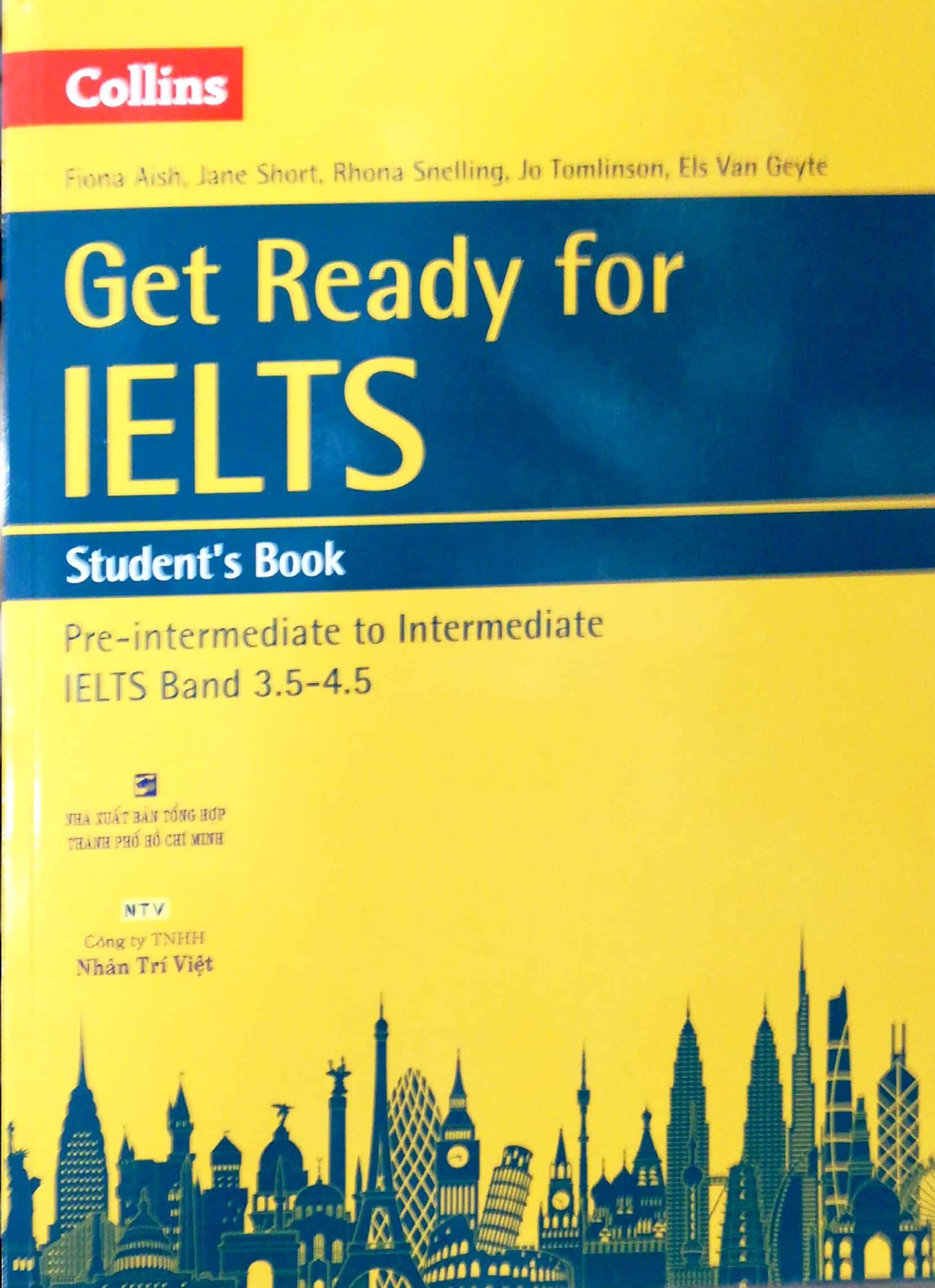 Fahasa - Get Ready For IELTS (Student's Book) Pre-intermediate (IELTS Band 3.5-4.5)