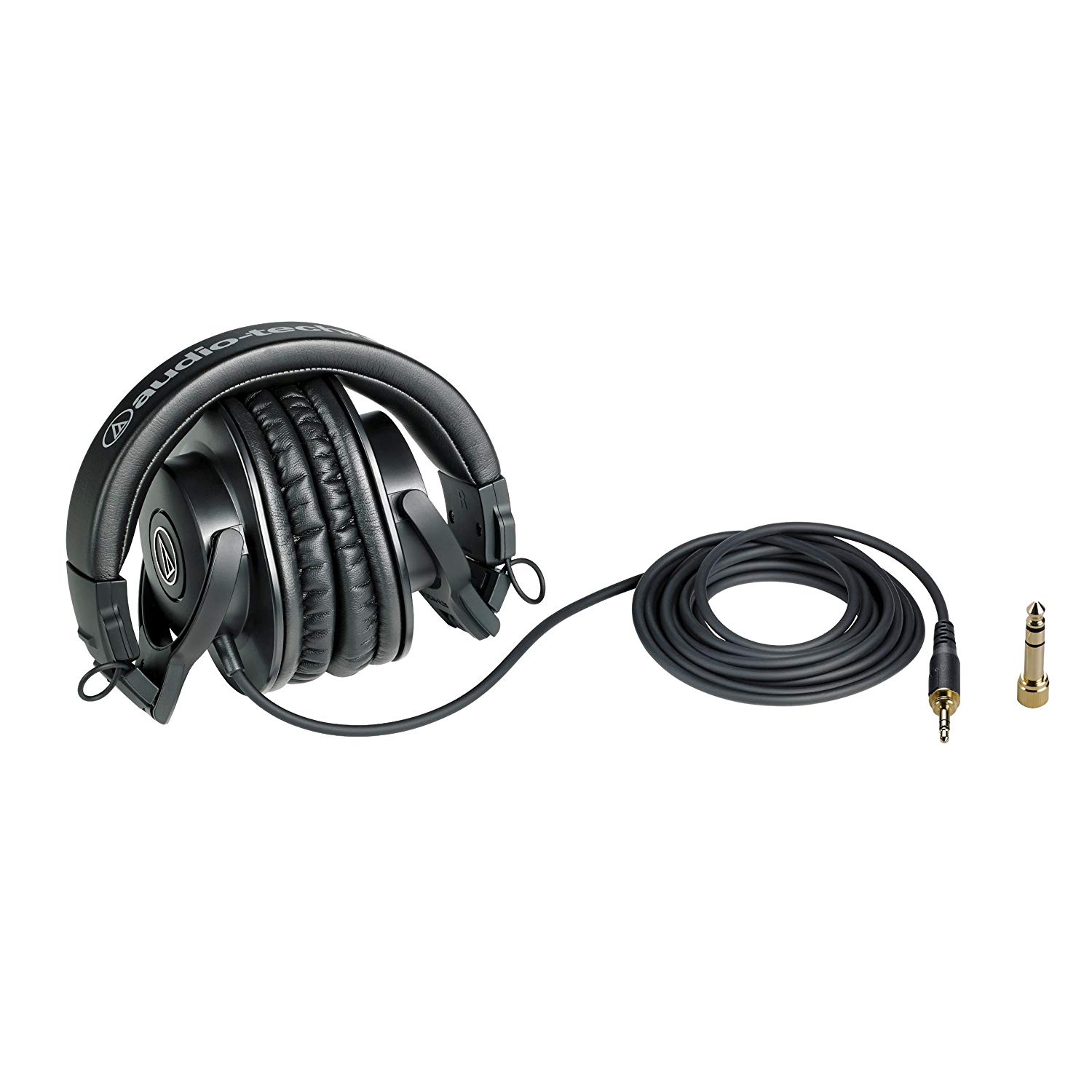 Audio-Technica ATH-M30x Professional Studio Headphones, Black
