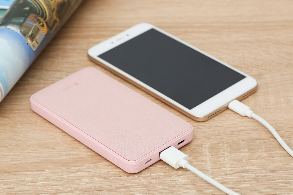 Pin sạc dự phòng Polymer 10.000mAh Type C PD QC3.0 Xmobile P68D ( Likenew )