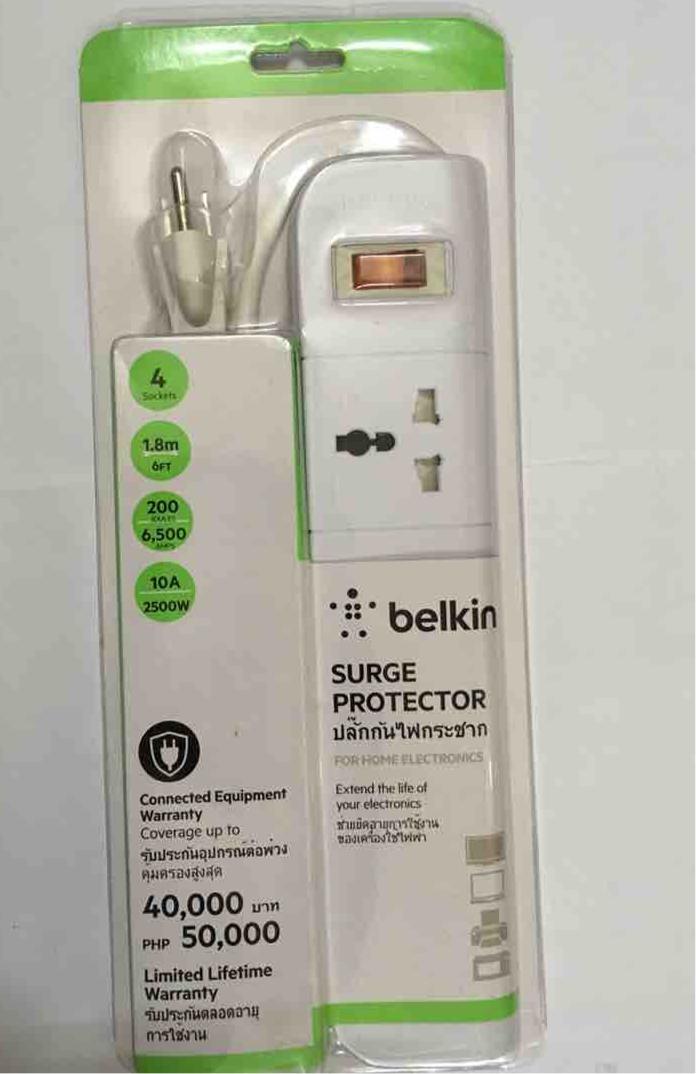 [HCM]Ổ cắm điện BELKIN 4sockets(F9E400th1.8m)