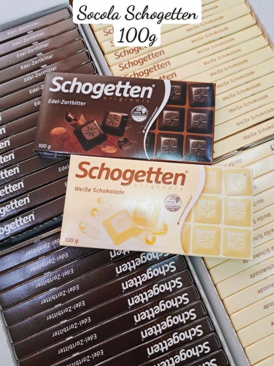 Socola Schogetten 100g ( socola đen đắng nhẹ ) leetrinh
