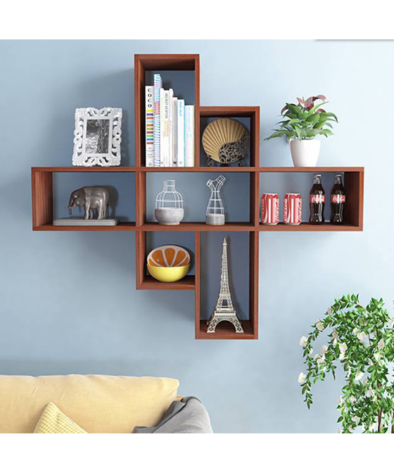 Kệ treo tường trang trí gỗ