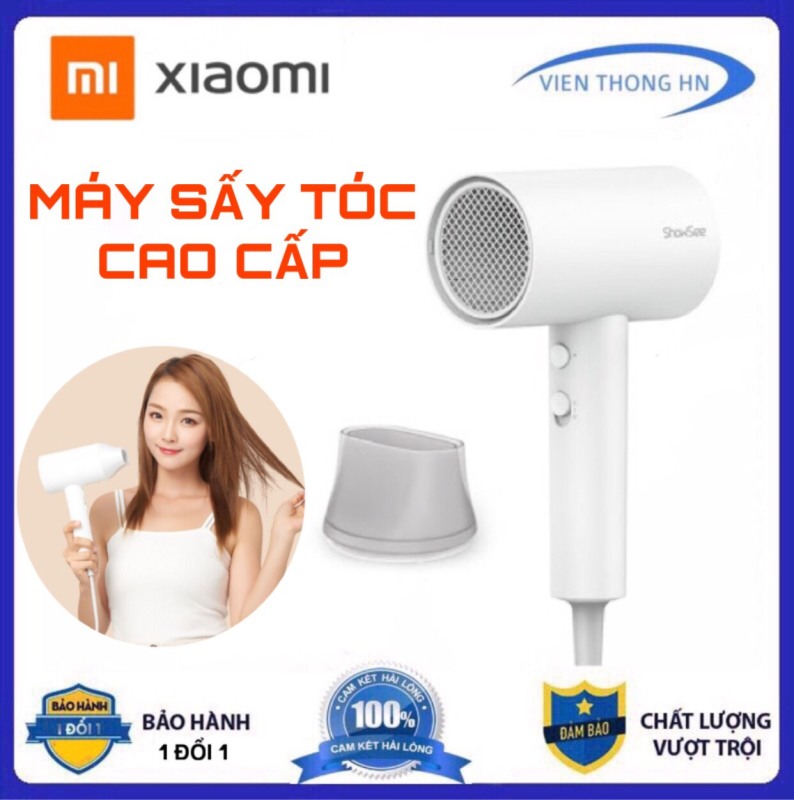Máy sấy tóc bổ sung ion âm Xiaomi Youpin showsee A1-W A2-W 1800W cao cấp chống xù bảo vệ tóc - Vien Thong HN giá rẻ