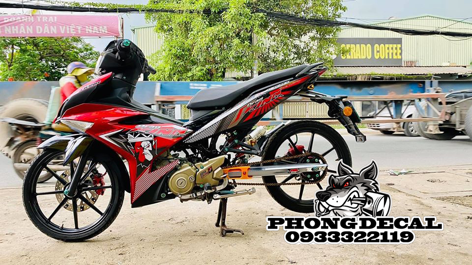 Tem Rời Exciter 150 King Drag Nhiều Màu Mẫu Mới 2020