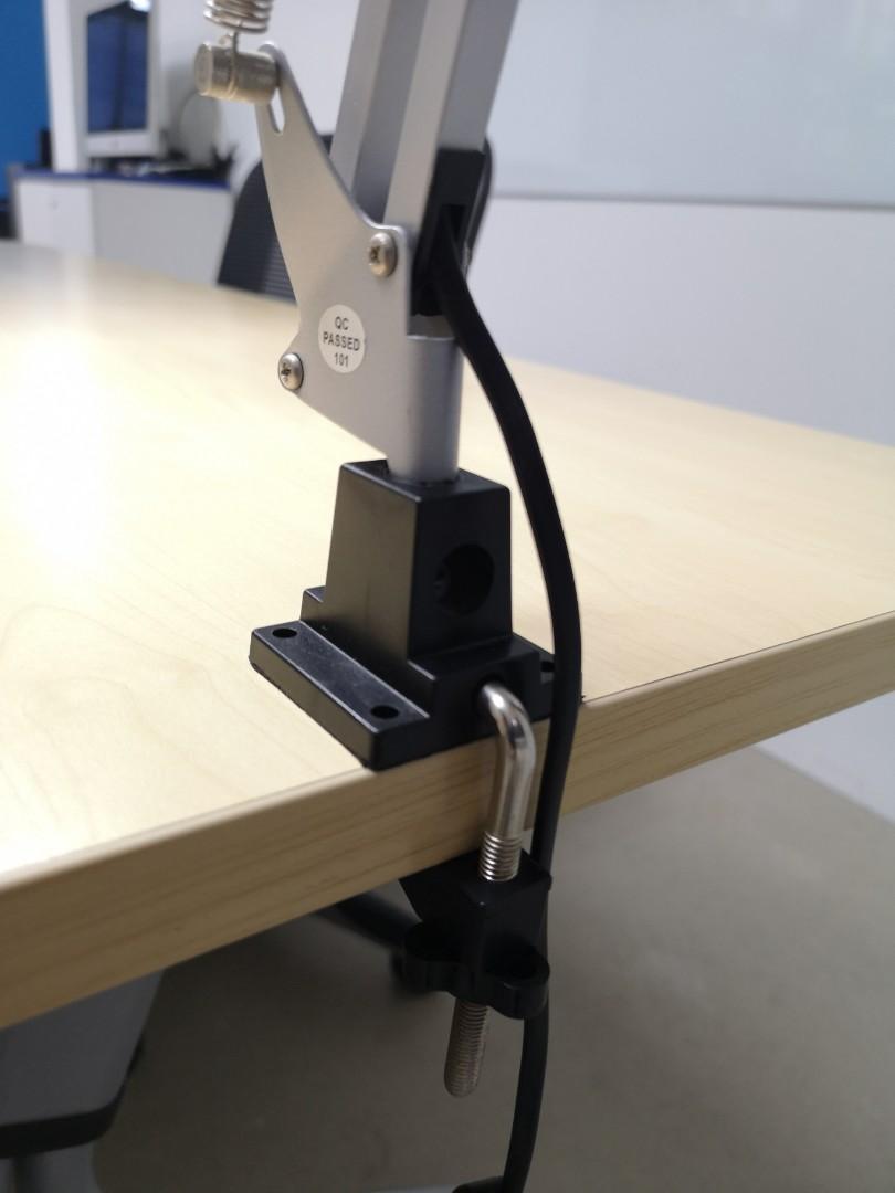 Đèn kẹp bàn Tertial IKEA - đen