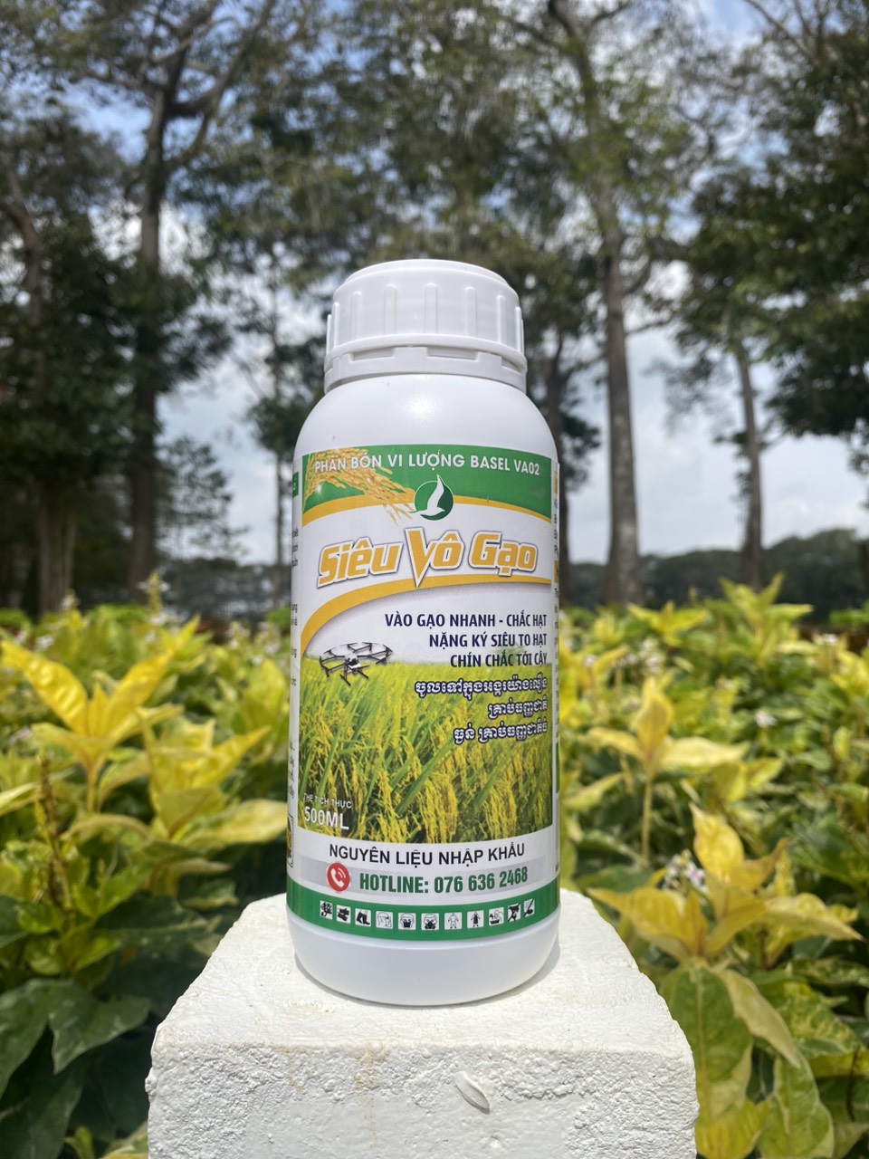 PHÂN BÓN CHO LÚA SIÊU VÔ GẠO (chai 500ml)