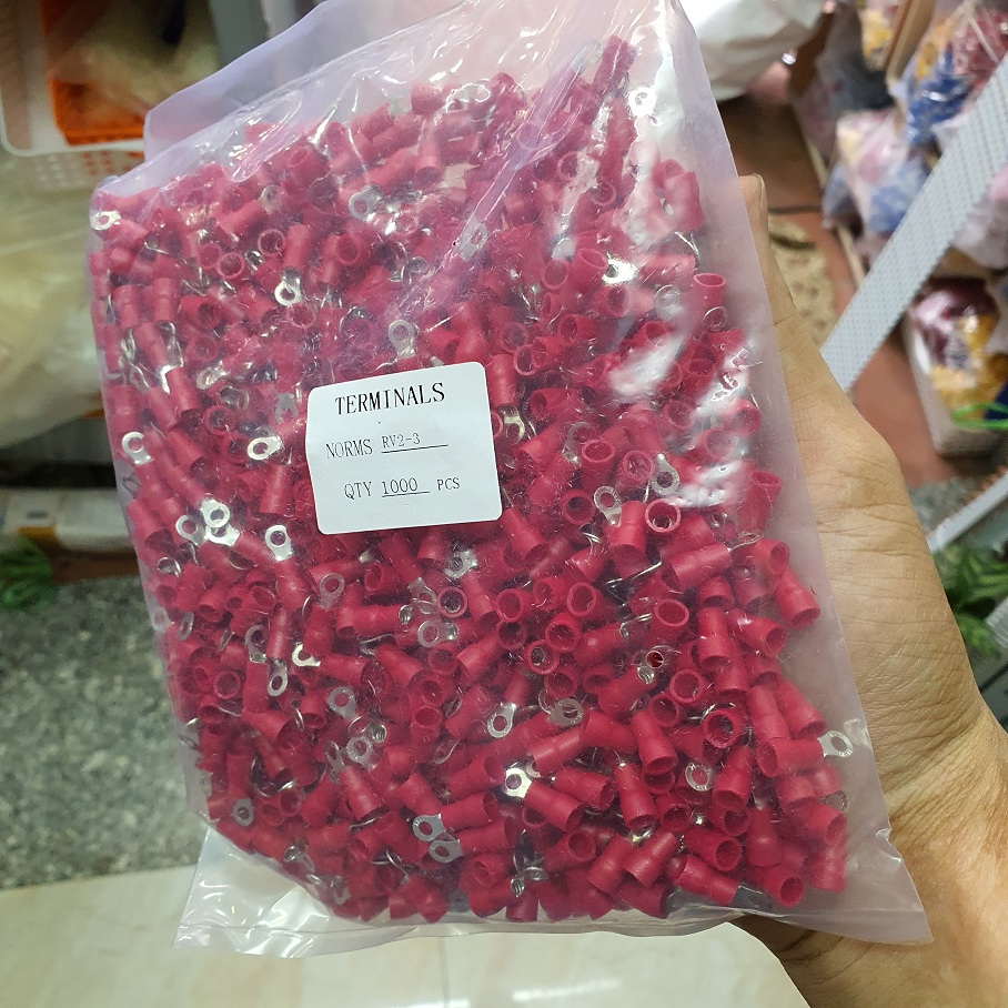 Gói 1000 cái đầu cos tròn RV2-3