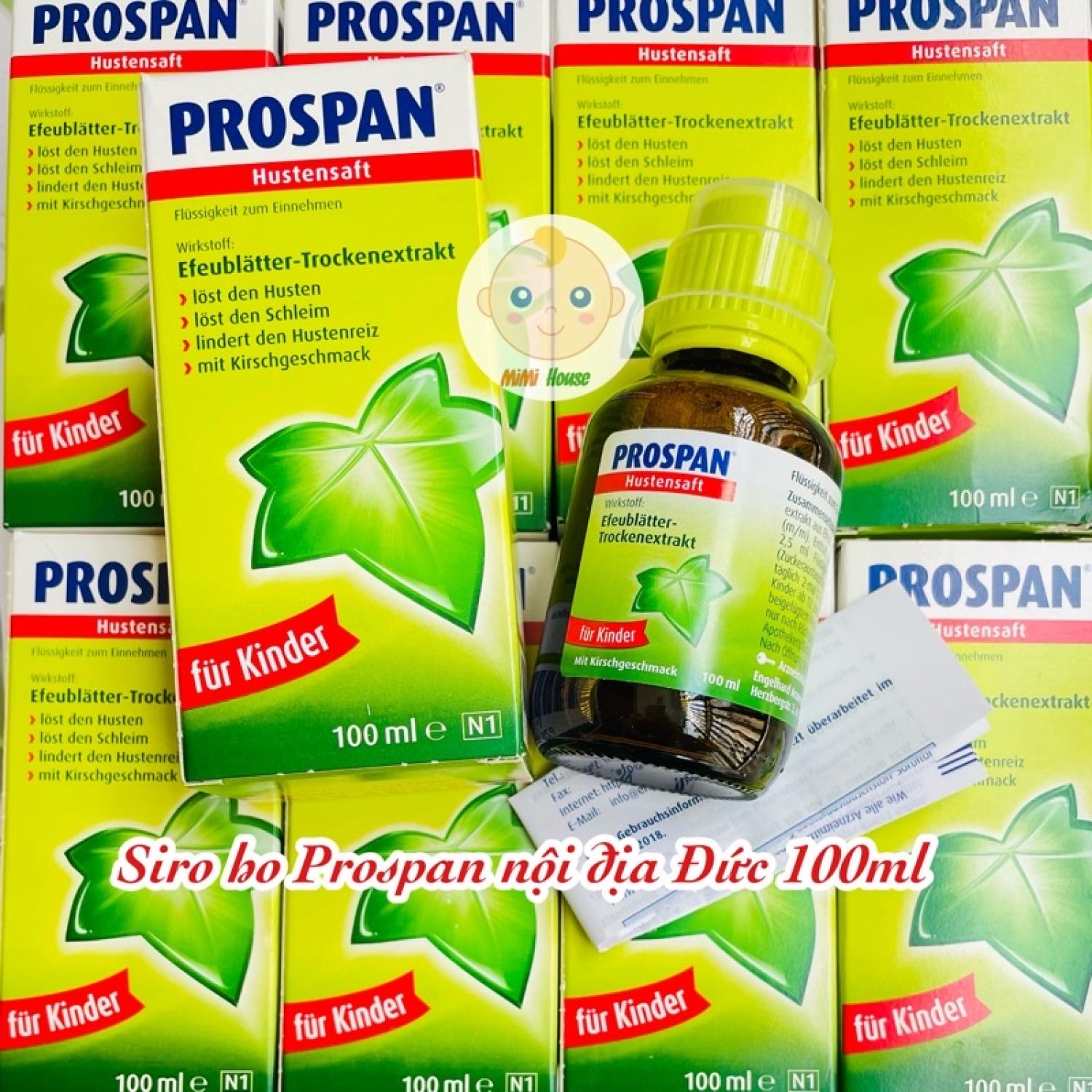 [Date 2025] Siro ho Prospan nội địa Đức 100ml cho bé từ sơ sinh