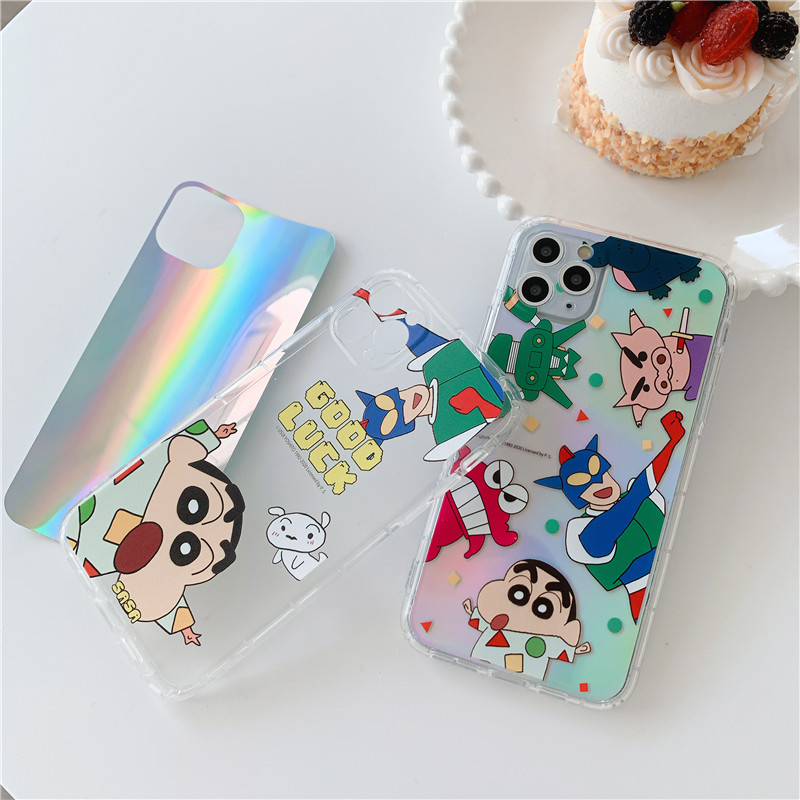 Ốp Lưng Silicon Chống Sốc Shin Good Luck ( Kèm Miếng Phản Quang )
