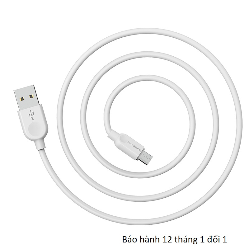Cáp sạc Micro USB Borofone BX14 dài 1m, 2m, 3m