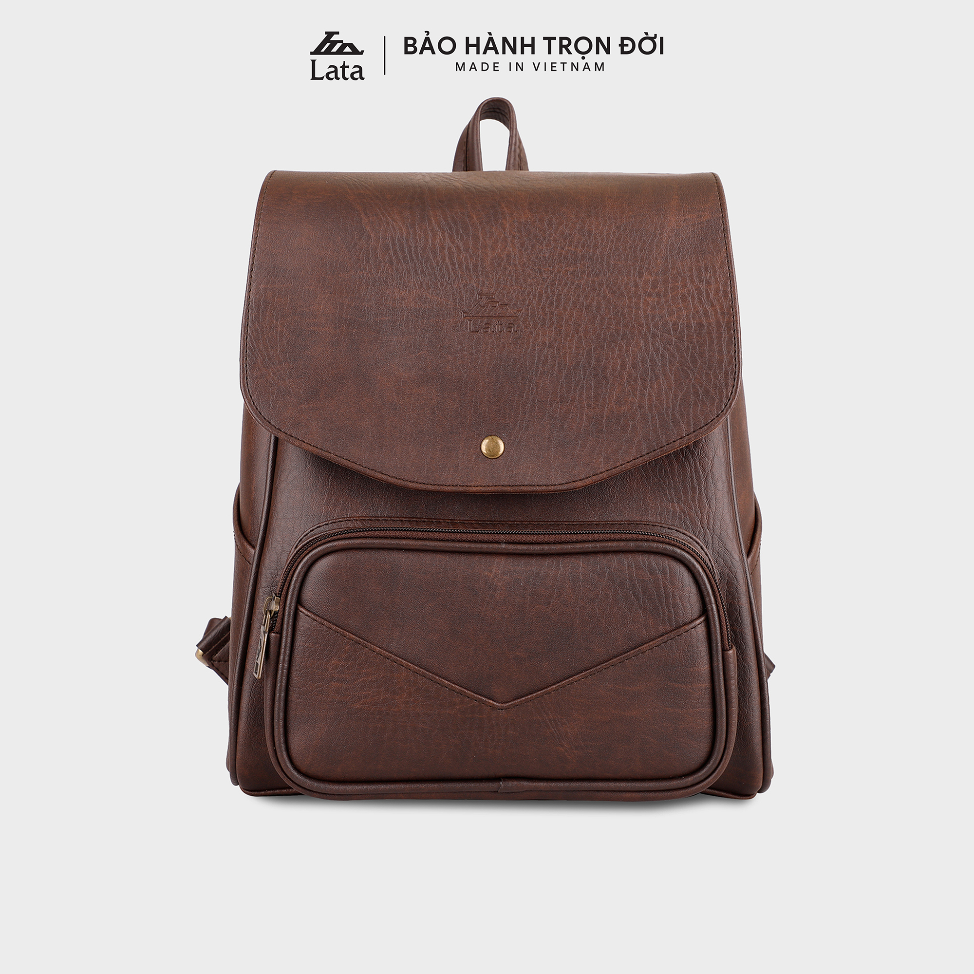 Balo Lata (Thời trang nữ tiện lợi cỡ lớn - Balo da BAL37)