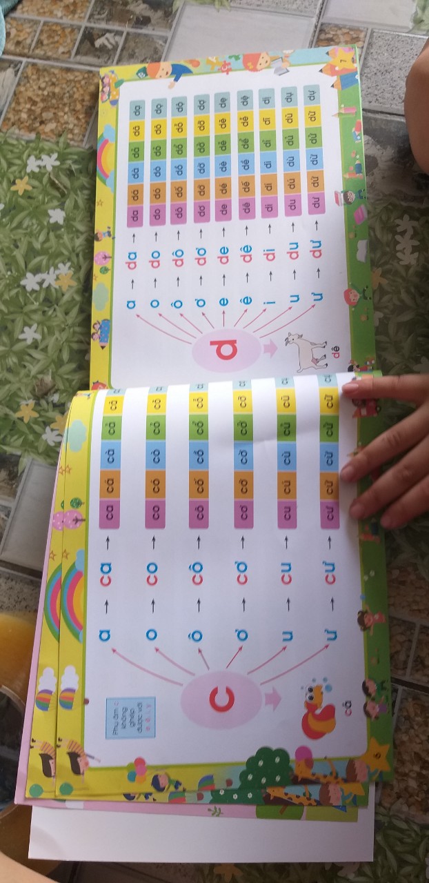 TẬP ĐÁNH VẦN TIẾNG VIỆT 4-6 TUỔI