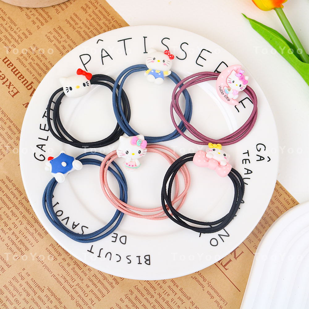 Dây chun cột tóc hình Hello Kitty dễ thương cute TooYoo BK00069