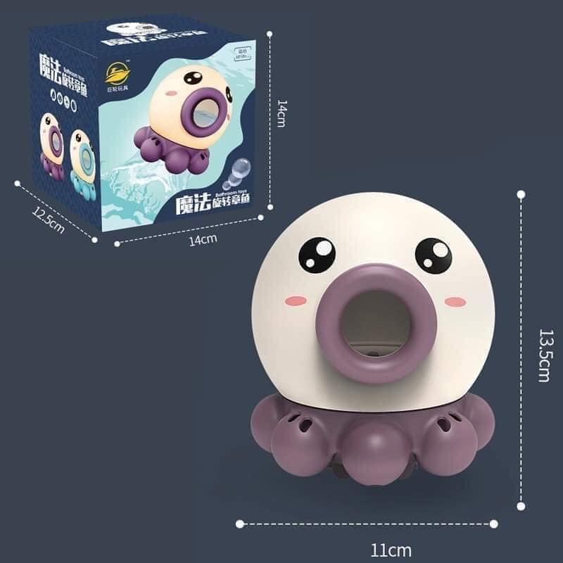 Đồ Chơi Phun Nước Hình Bạch Tuộc Đáng Yêu Cho Bé