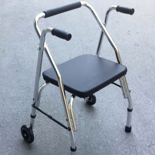 Khung Tập Đi Có Ghế Ngồi Mặt Nệm Cao Cấp Lucass Dành Cho Người Già Người Khuyết Tật