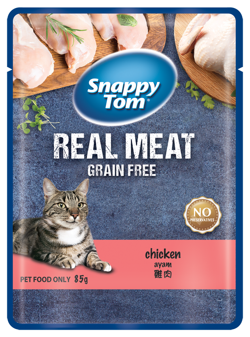 Pate cho mèo SNAPPY TOM gói 85gr