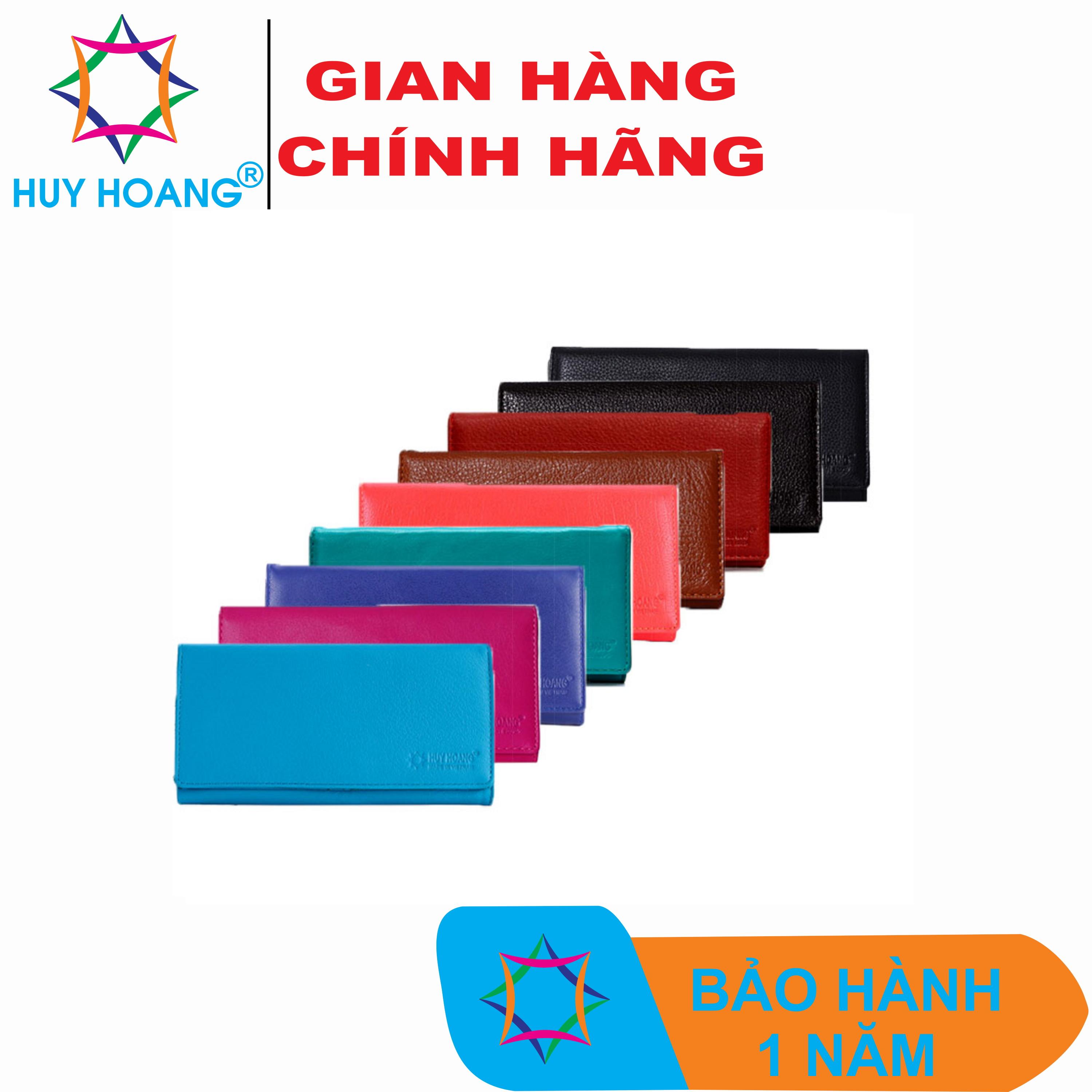 Ví nữ da bò 3 gấp nhiều màu HK3111-12-13-14-15-24-58-62-63