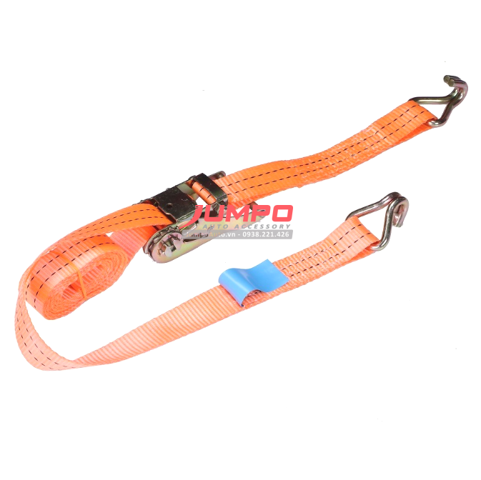 [HCM]Dây chằng hàng bản 35mm 10 mét móc J (combo 10 bộ)