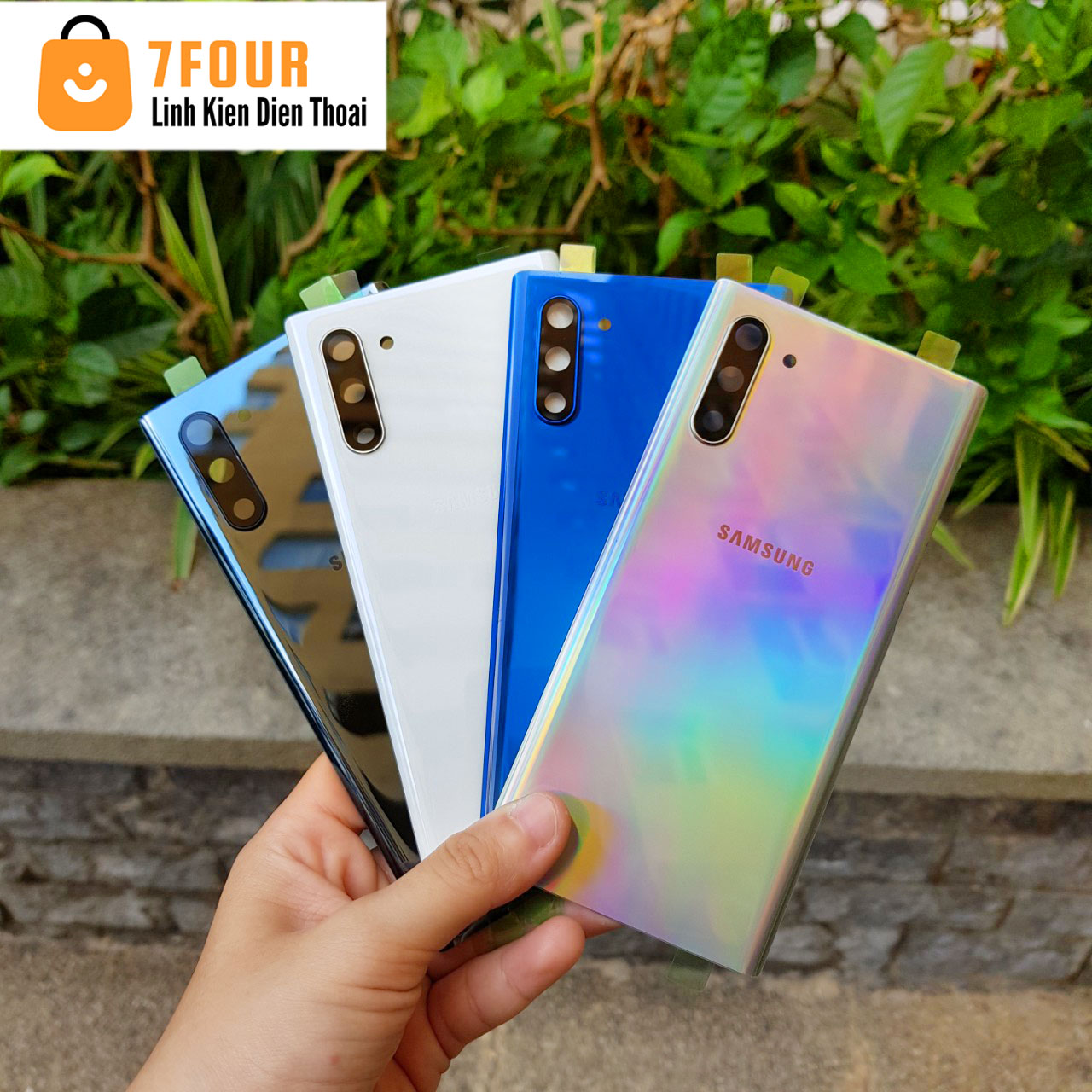 Nắp lưng kính Samsung Note 10+ / Note 10 5G kèm kính cam