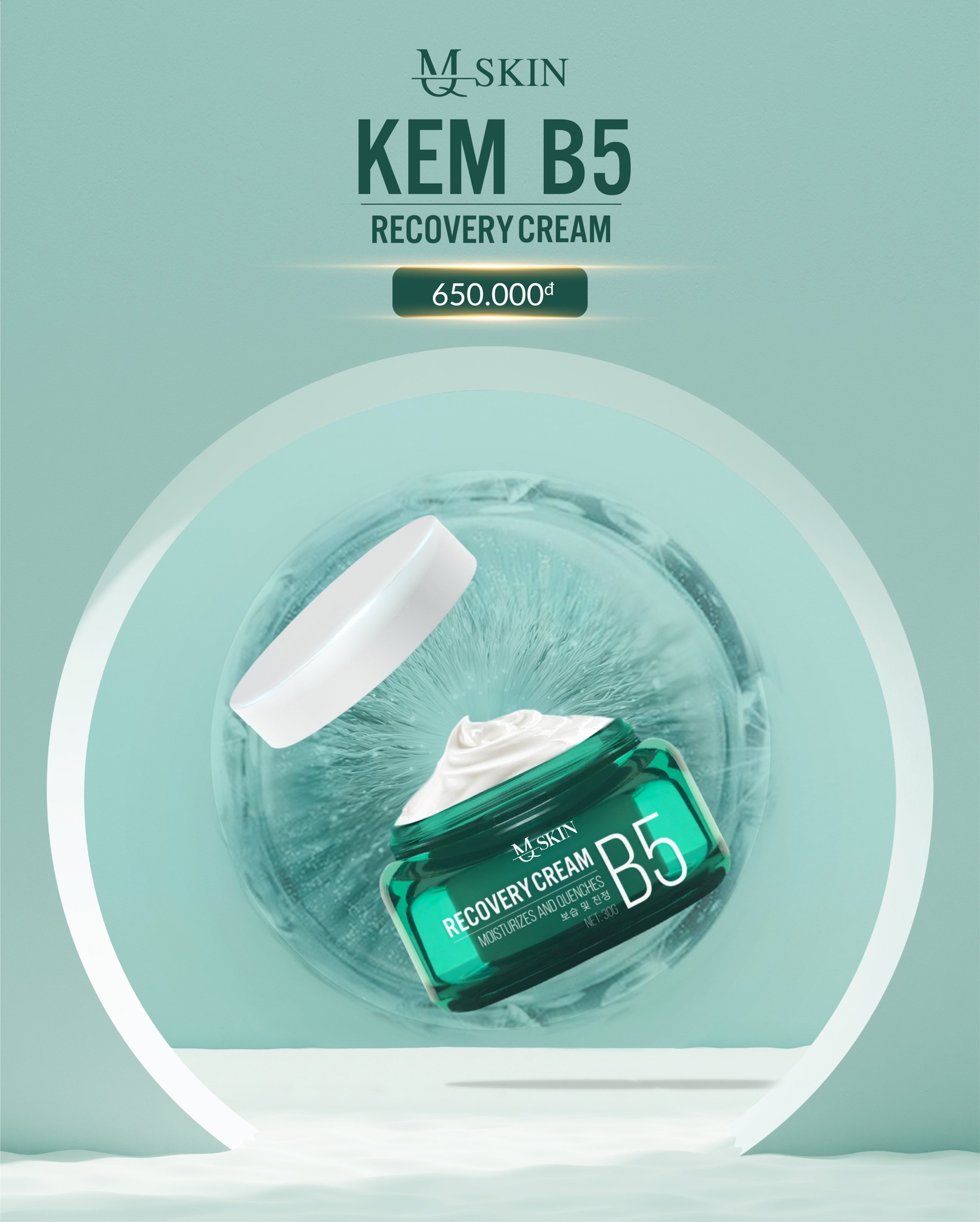 KEM DƯỠNG ẨM B5 CREAM MQ SKIN