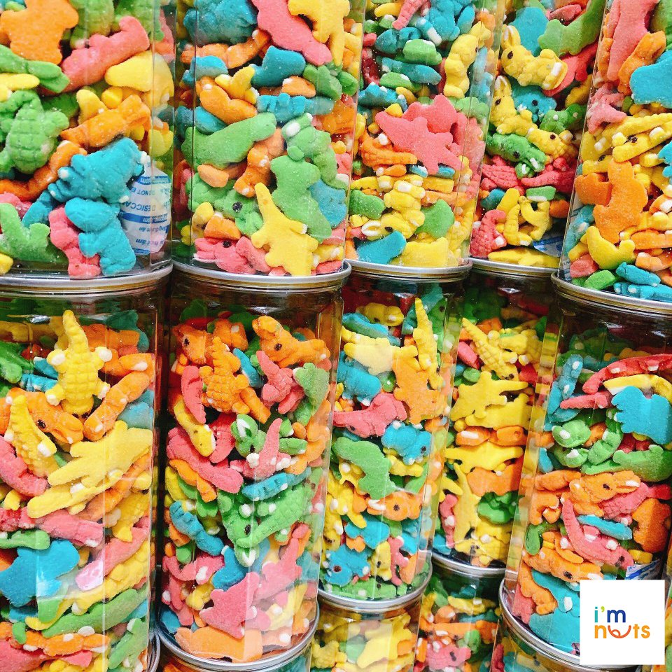 Kẹo dẻo cá sấu tuổi thơ - Ăn vặt ImNuts