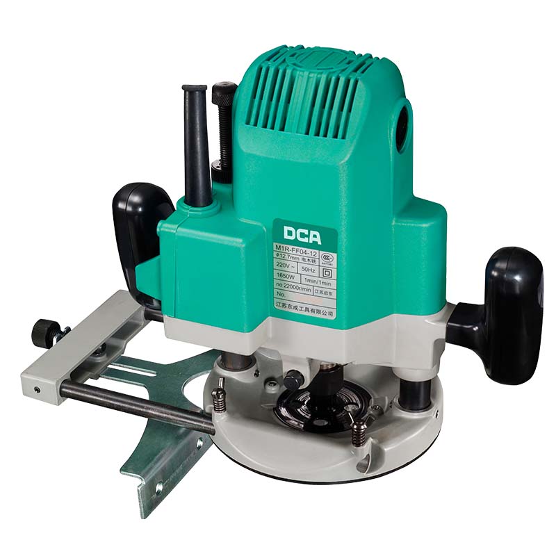 Máy soi gỗ, máy phay dca amr04 -12 cốt 12,7mm công suất 1850w chính hãng dca