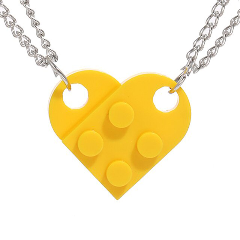 Dây Chuyền Lego Hình Trái Tim Giành Cho Cặp Đôi