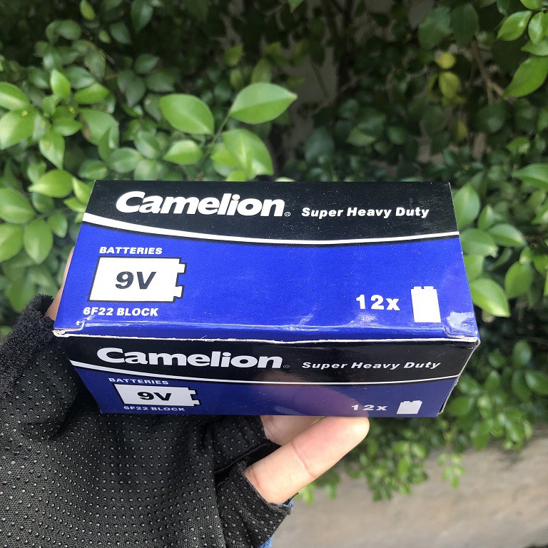 [HCM]Pin 9V Vuông Camelion Hộp 12 Viên
