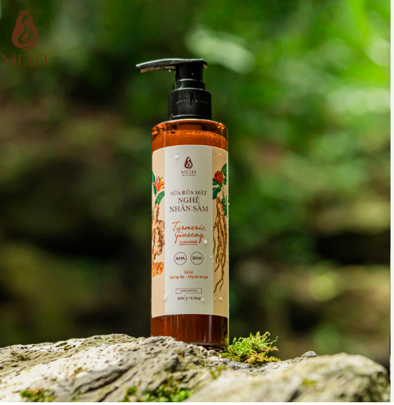 Sữa rửa mặt nghệ nhân sâm MELA (200ml)