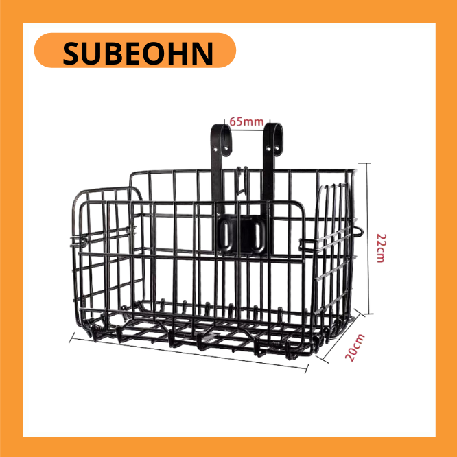 Giỏ gấp xe đạp Giỏ xe đạp thể thao gấp lại được
