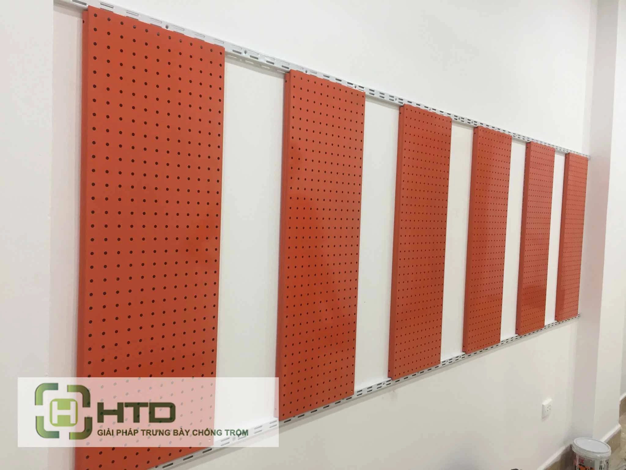 Thanh Ray Đôi Gắn Tường Cài Tấm Lỗ: HTD-T02