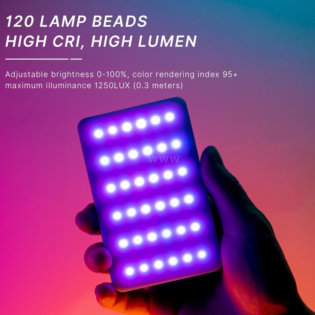 Đèn video light Vijim Ulanzi VL120 RGB