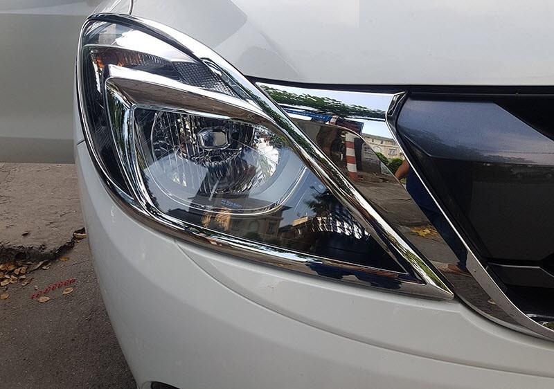 Ốp viền đèn pha + hậu MAZDA BT50 mạ crom