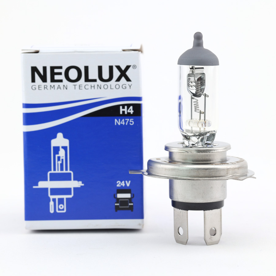 Bóng đèn halogen power light osram neolux h4 12v 24v - nhập khẩu chính hãng