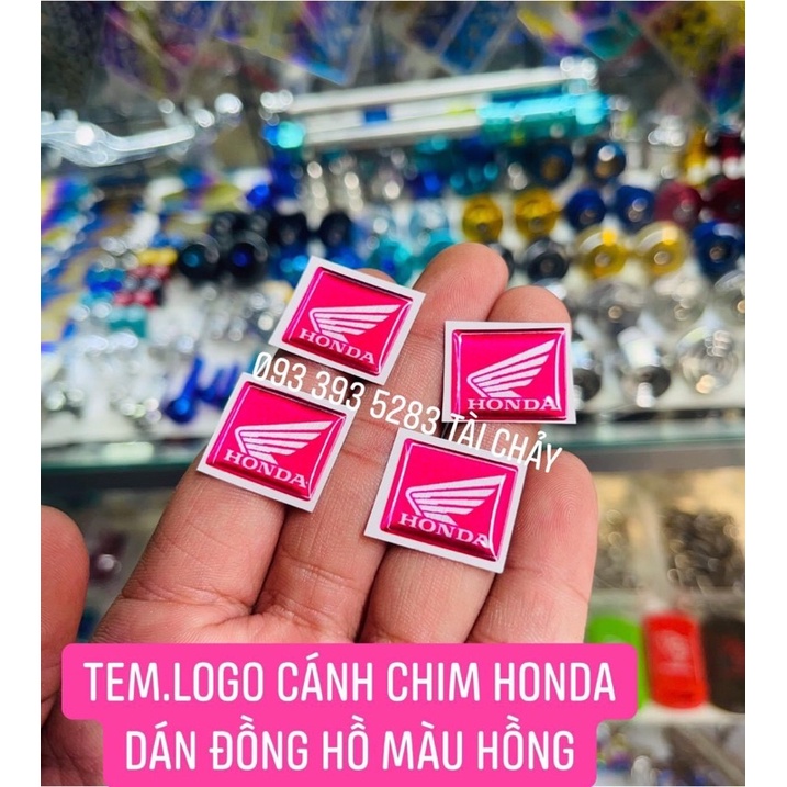 Tem logo canh chim đồng hồ