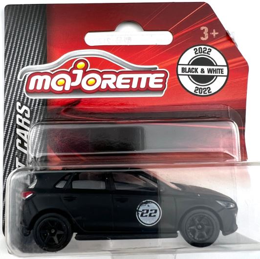 Majorette- Hyundai i30 N- Chase car- Black & White Edition- Limited Edition