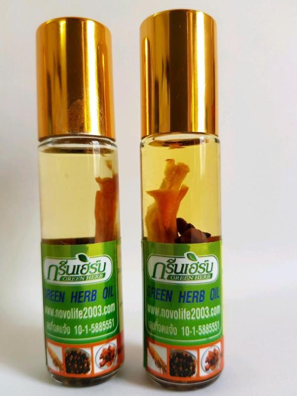 Dầu Nhân Sâm Ginseng Green Herb Oil Thái Lan - 8ml