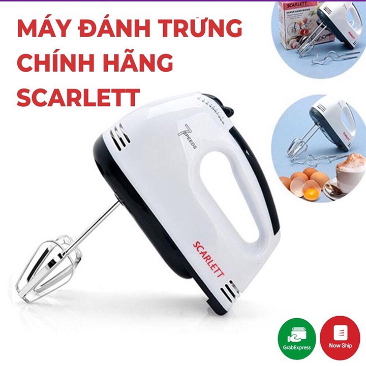 Máy Đánh Trứng Cầm Tay 7 Cấp Tốc Độ Scarlett