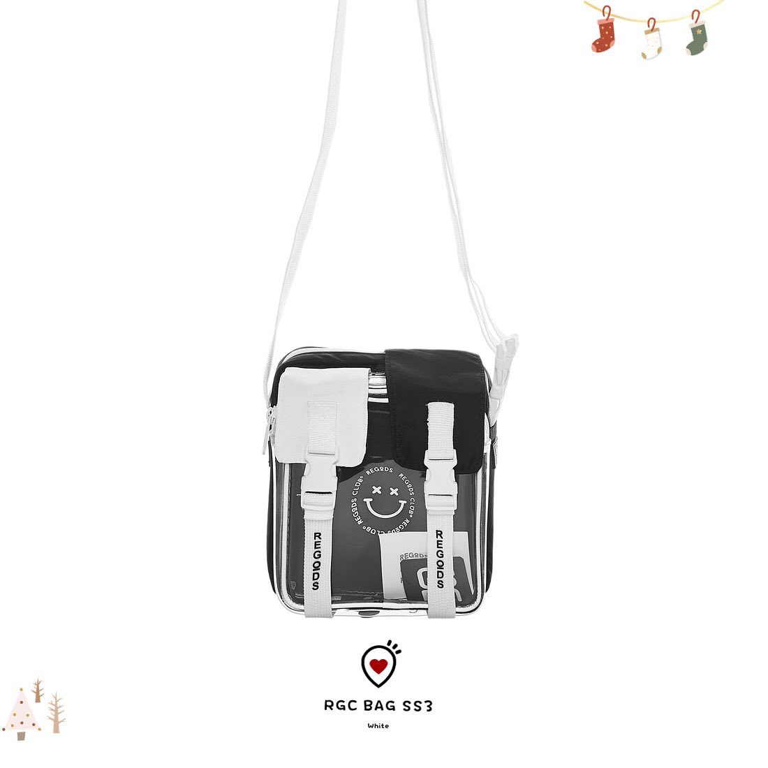 [HCM]Túi đeo chéo nhỏ ( REGODS RGC BAG SS3)