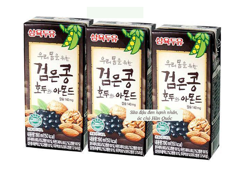 Sữa óc chó dạng hộp 190ml 24 hộp/thùng