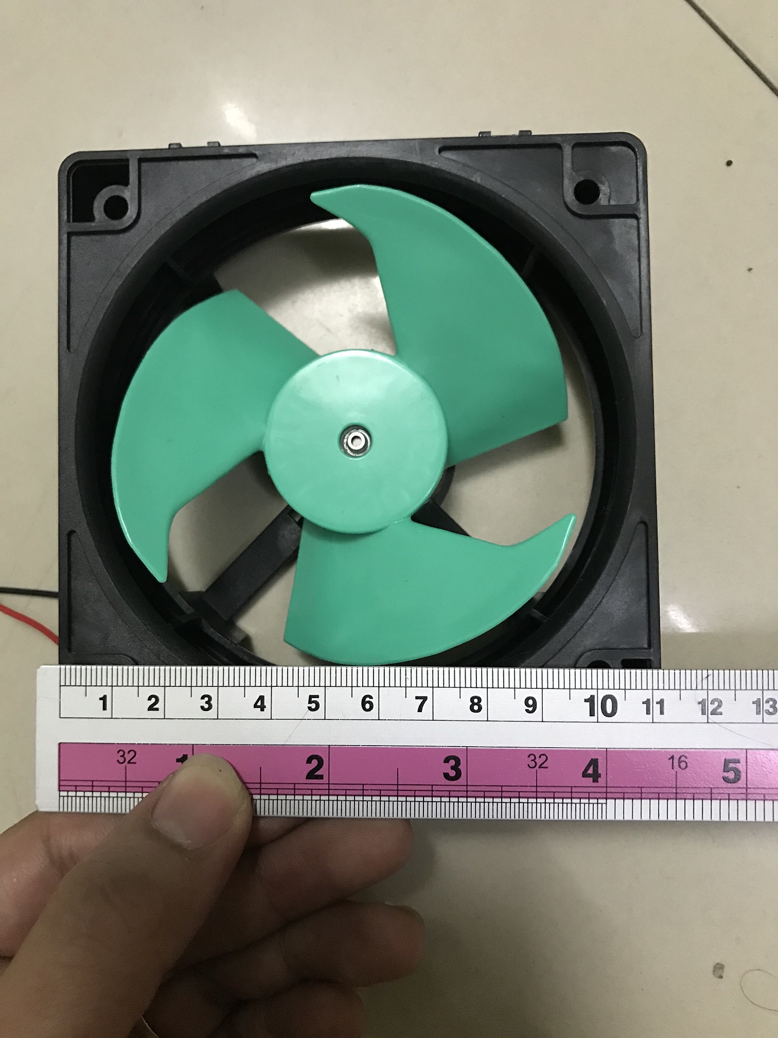 [HCM]quạt tủ lạnh panasonic 2 dây 12v 11cmx11cm