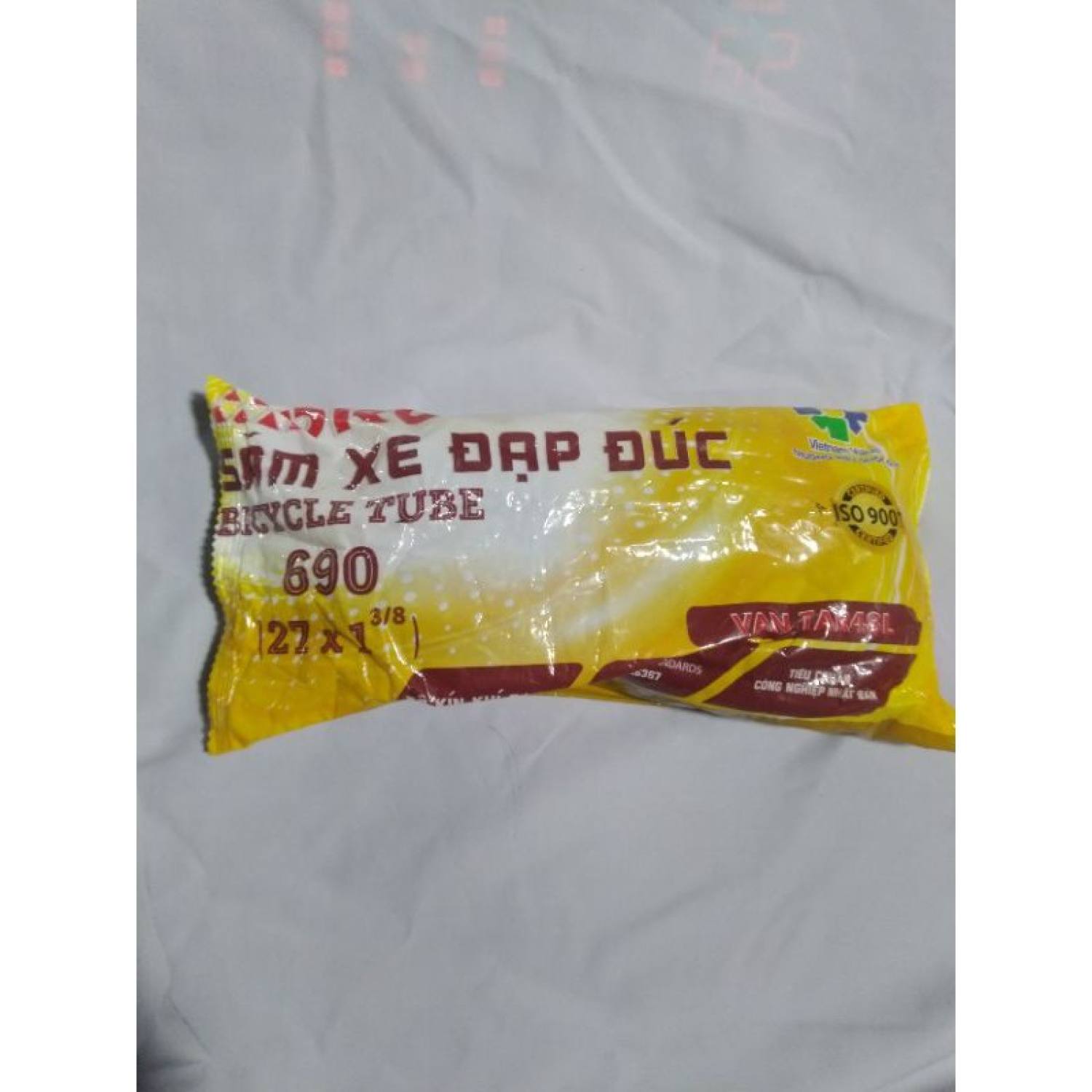 Ruột [Săm] xe đạp 27x1 3/8 ( 680 - 690 ) DRC Van dài 4li8