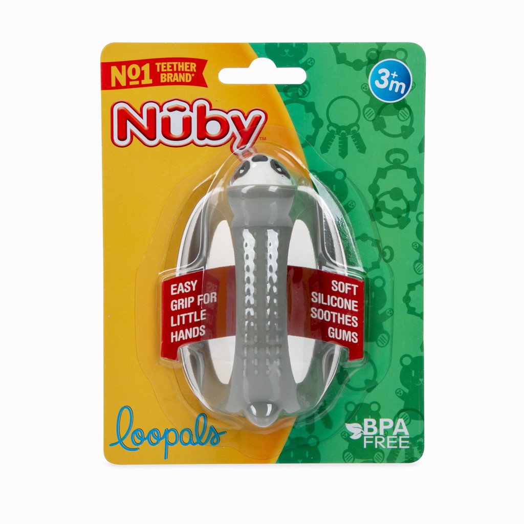 Gặm nướu Nuby hình thú cưng silicone cao cấp