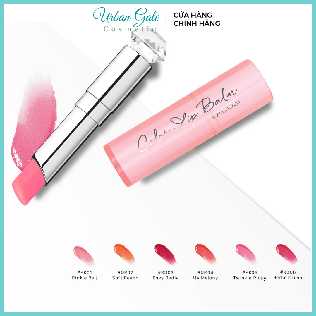 Lip balm vacosi have 3G lipstick color