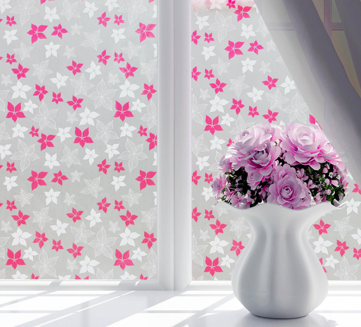 Cuộn [5m x 45cm] Decal dán kính mờ có sẵn keo - nhiều mẫu