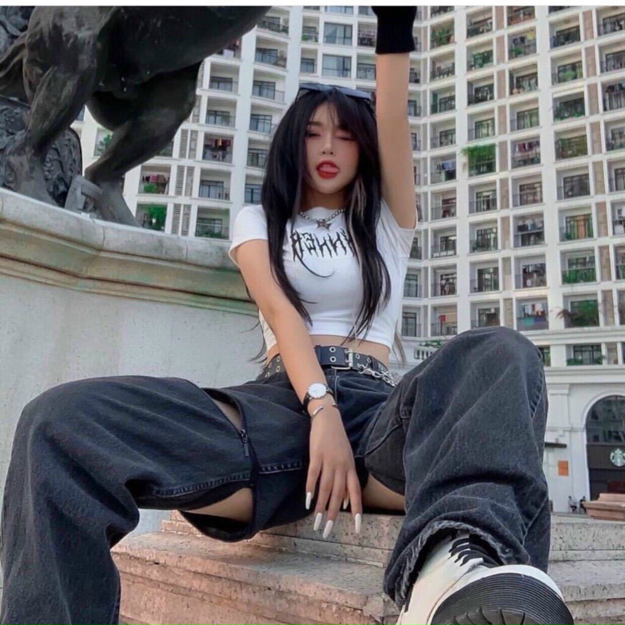 Áo croptop sin cực chất cho cô nàng cá tính