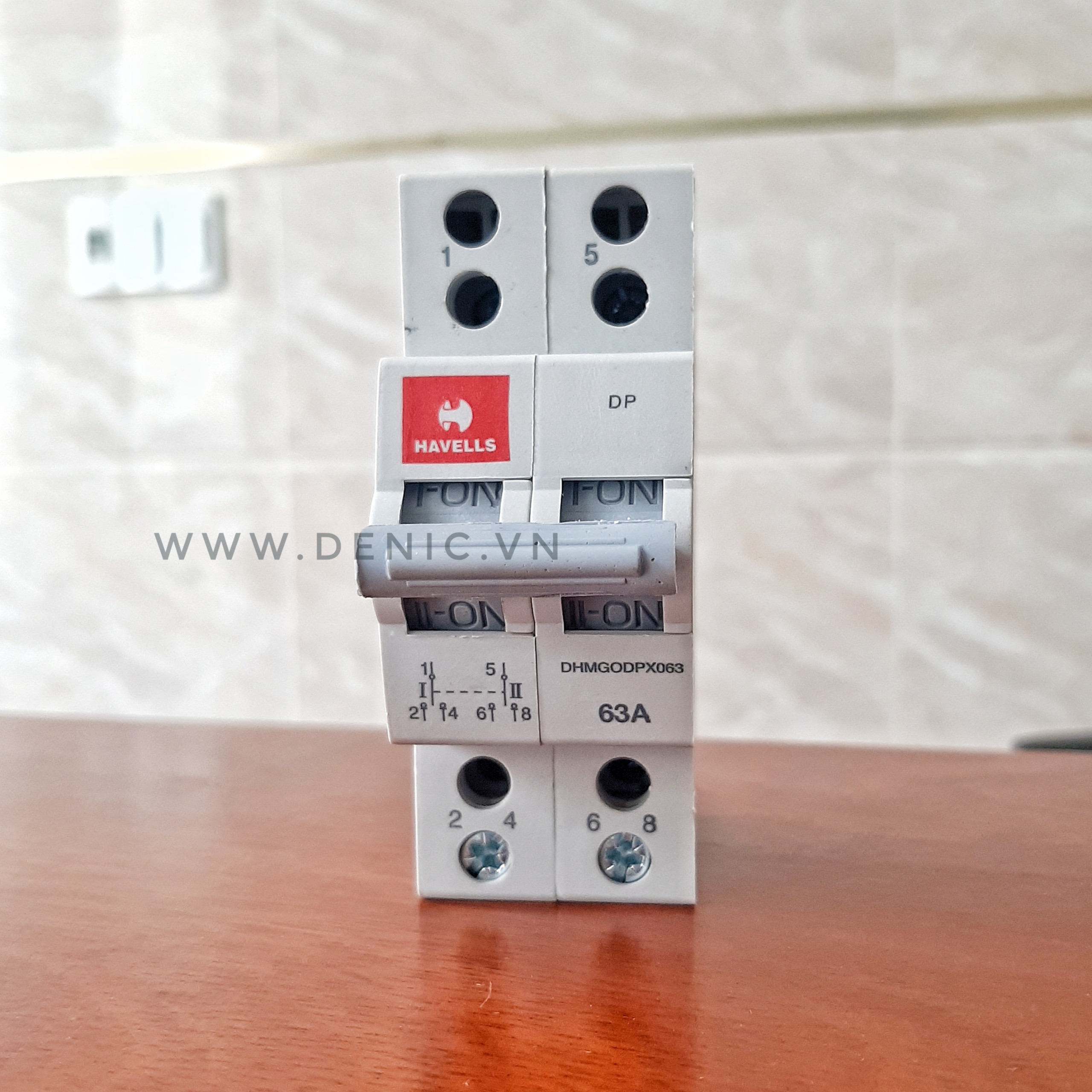 [HCM]MTS - Cầu dao đảo 3 vị trí Havells 63A